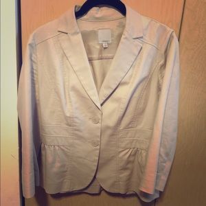 Halogen Cotton Blazer